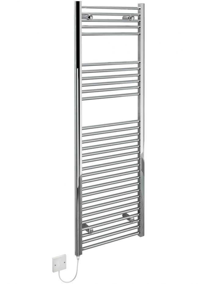 Kudox Electric Towel Rail Chrome 400W (500 x 1500mm) Heating Bargains Online Shop