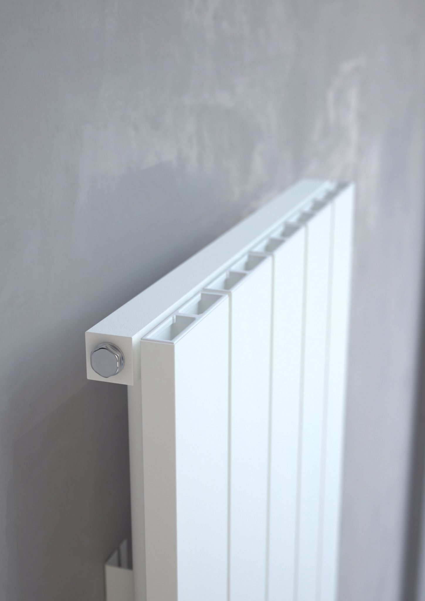 Kudox AluLite Radiator Flat 1800mm x 470mm Textured White - Heating ...