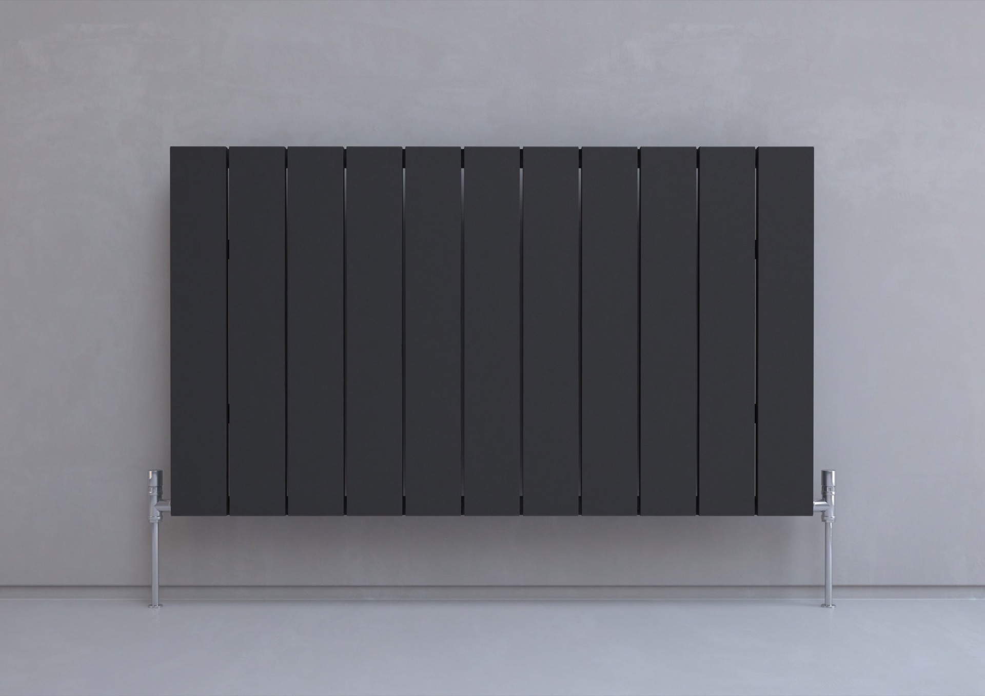 Kudox AluLite Radiator Flat 600mm x 1040mm Textured Black - Heating  Bargains Online Shop