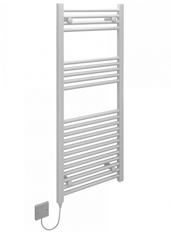 Kudox Electric Towel Rail White 400W (500 x 1200mm) Heating Bargains